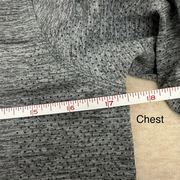 Lululemon Women's Athletica Swiftly Tech Gray Long Sleeve Top Size 8 - Picture 4 of 9